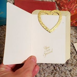 New Avon Gift Heart Bookmark